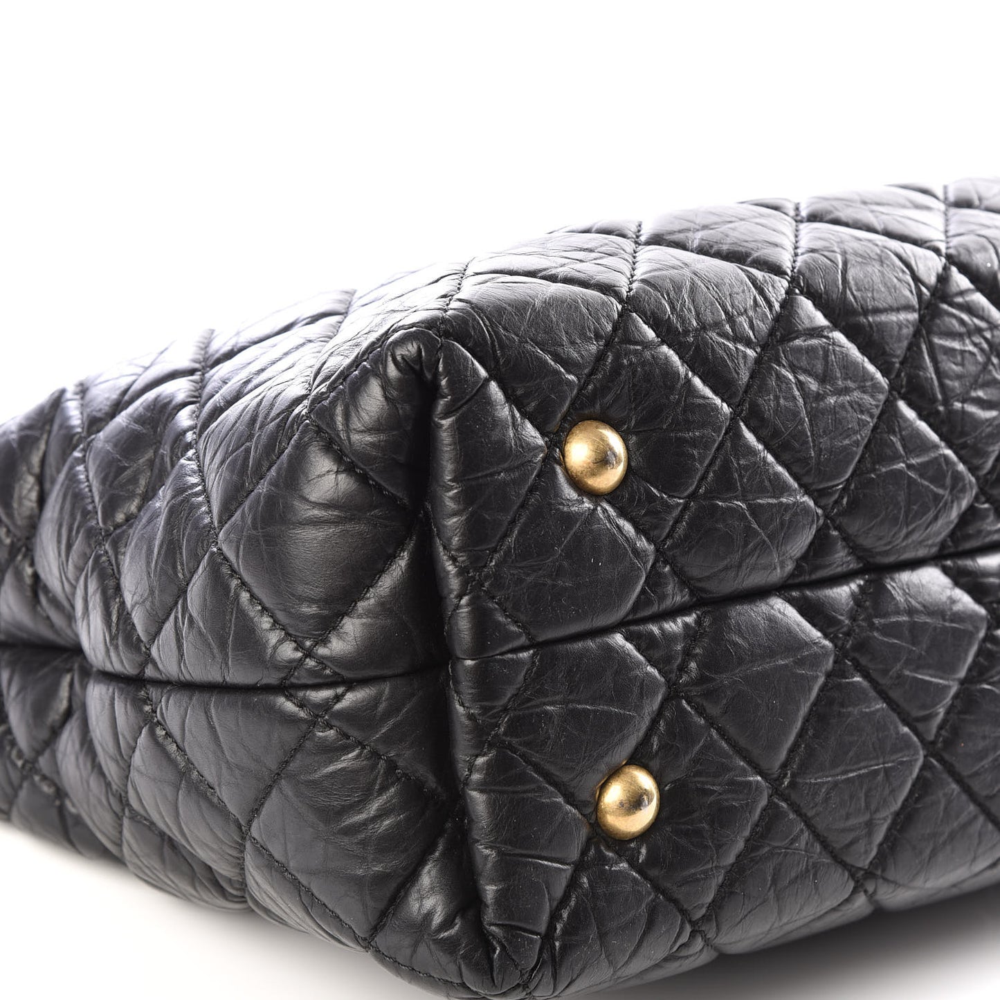Aged Calfskin Reissue 2.55 Tote Black