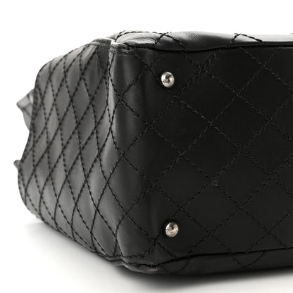 Chanel Calfskin CC Pocket Tote Black 9 of 11