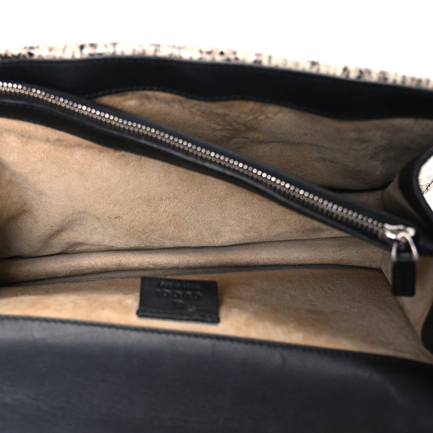 GG Supreme Monogram Elaphe Elephant Embroidered Small Dionysus Shoulder Bag