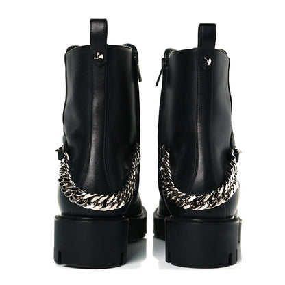 Christian Louboutin Calfskin Maddic Max Flat Boots 39.5 Black 5 of 8