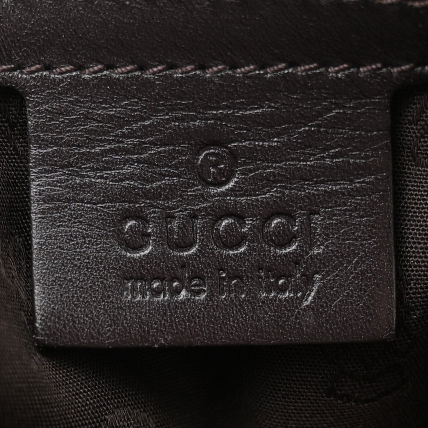 Gucci Monogram Medium Twins Tote Dark Brown 6 of 11