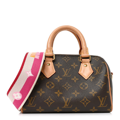Louis Vuitton Monogram Speedy Bandouliere 20 Fuchsia 1 of 9