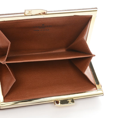 Louis Vuitton Monogram French Kiss Lock Coin Purse 5 of 6
