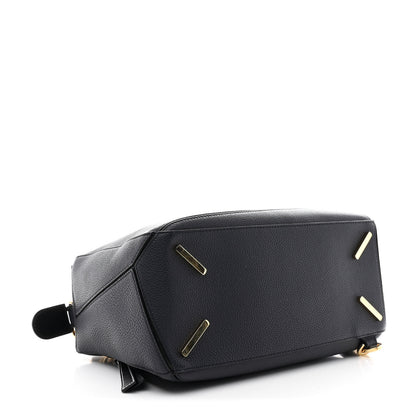 Loewe Calfskin Medium Puzzle Bag Midnight Blue Black 4 of 11