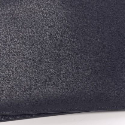 Hermes Swift Citizen Twill Long Combined Wallet Bleu Indigo 9 of 10