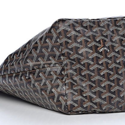 Goyard Goyardine Saint Louis GM Black Gold 10 of 15
