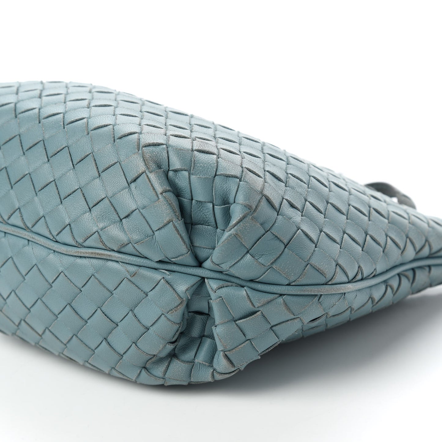Nappa Intrecciato Crossbody Linoleum
