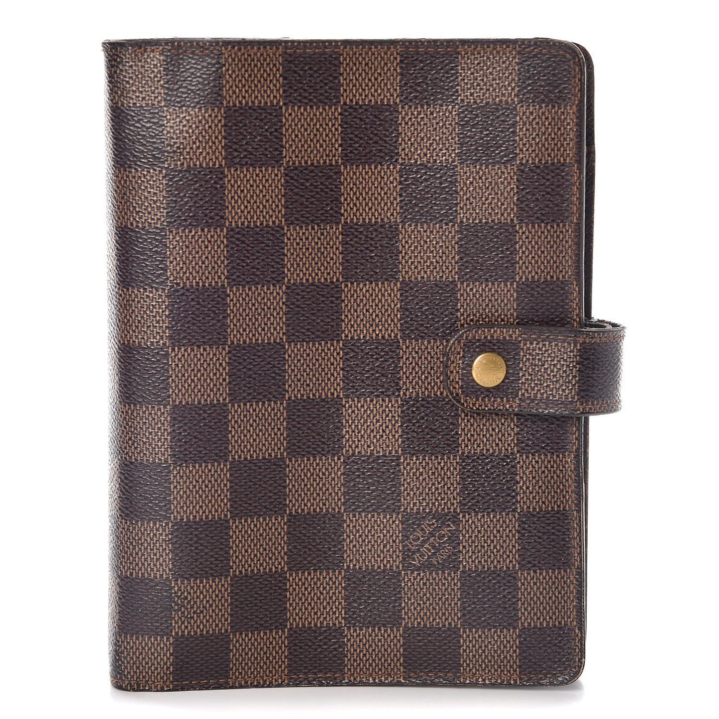 Damier Ebene Medium Ring Agenda Cover