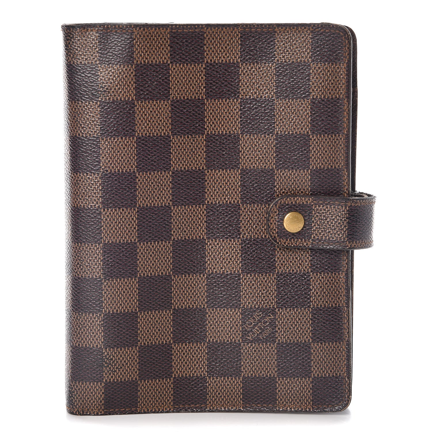 Louis Vuitton Damier Ebene Medium Ring Agenda Cover 1 of 9