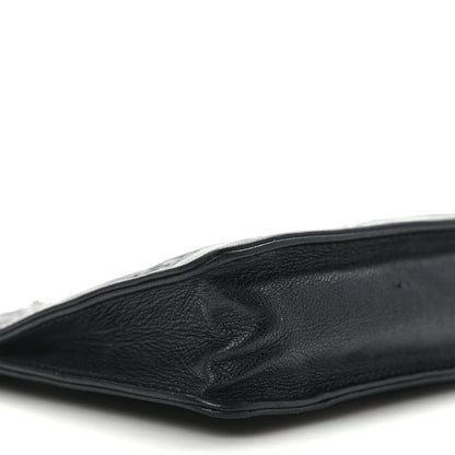 Chanel Lambskin Precious Symbols Pochette Black 7 of 11