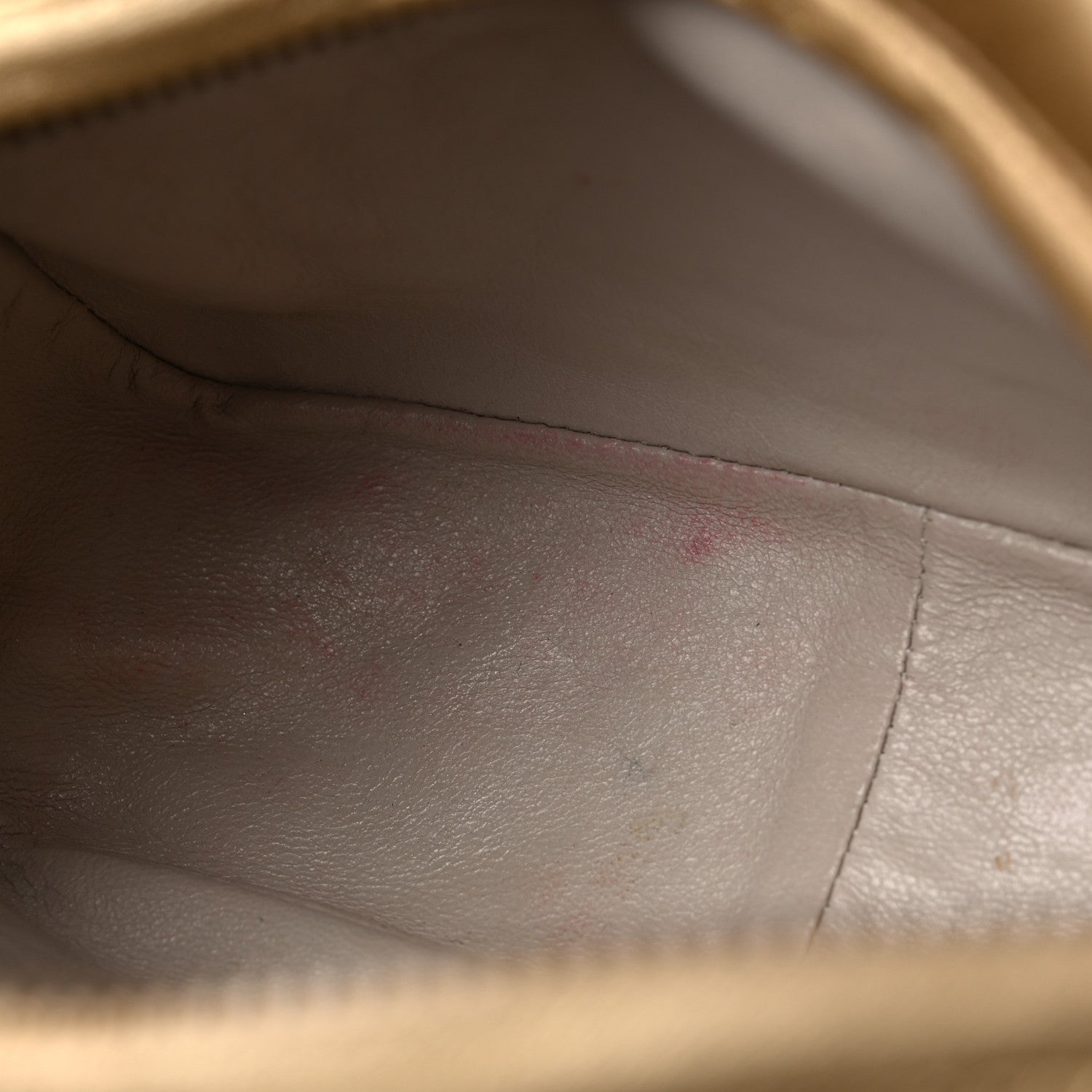 Chanel Metallic Lambskin Quilted Tassel Camera Case Gold 12 of 18