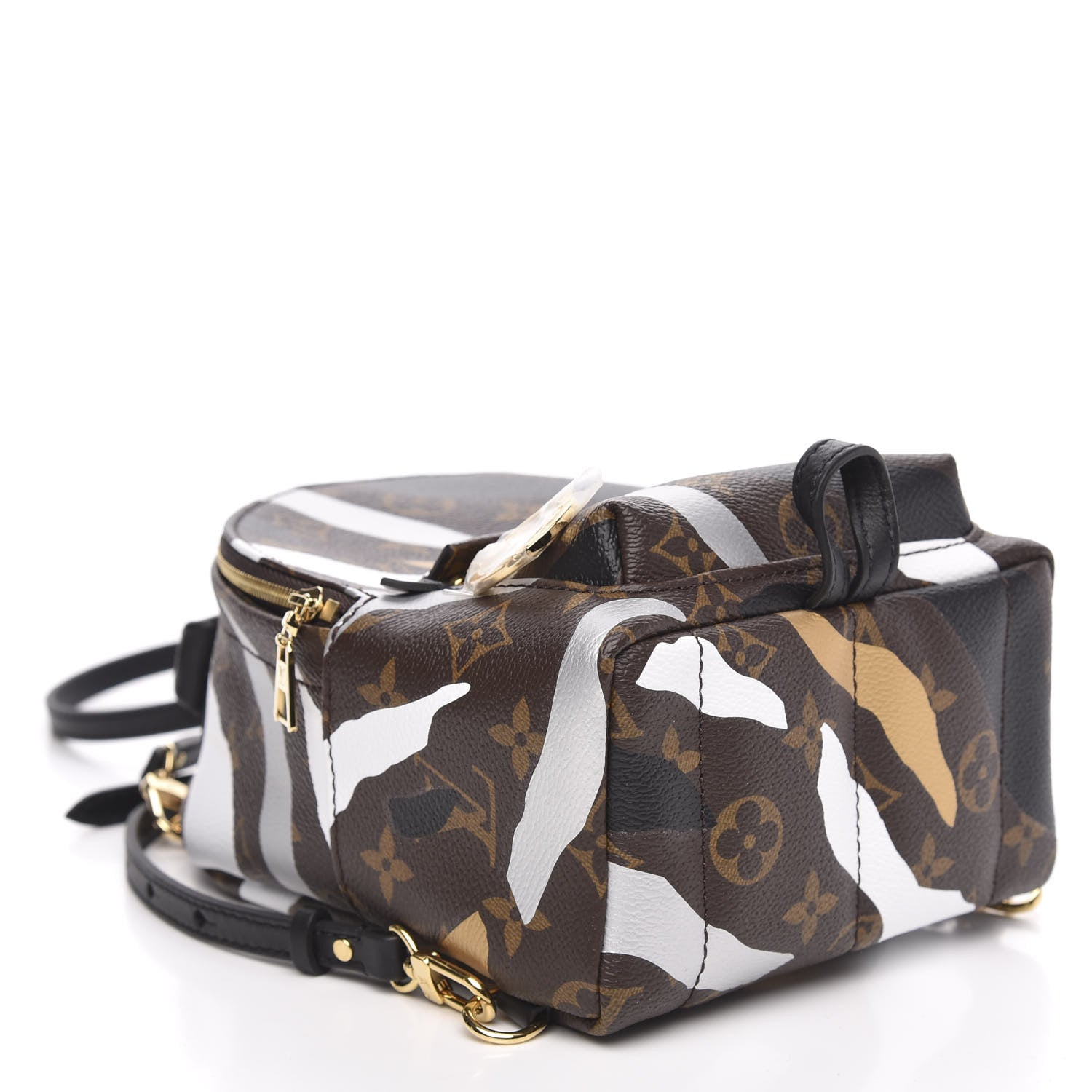 Louis Vuitton X LOL Monogram Palm Springs Backpack Mini Gold Silver 3 of 9