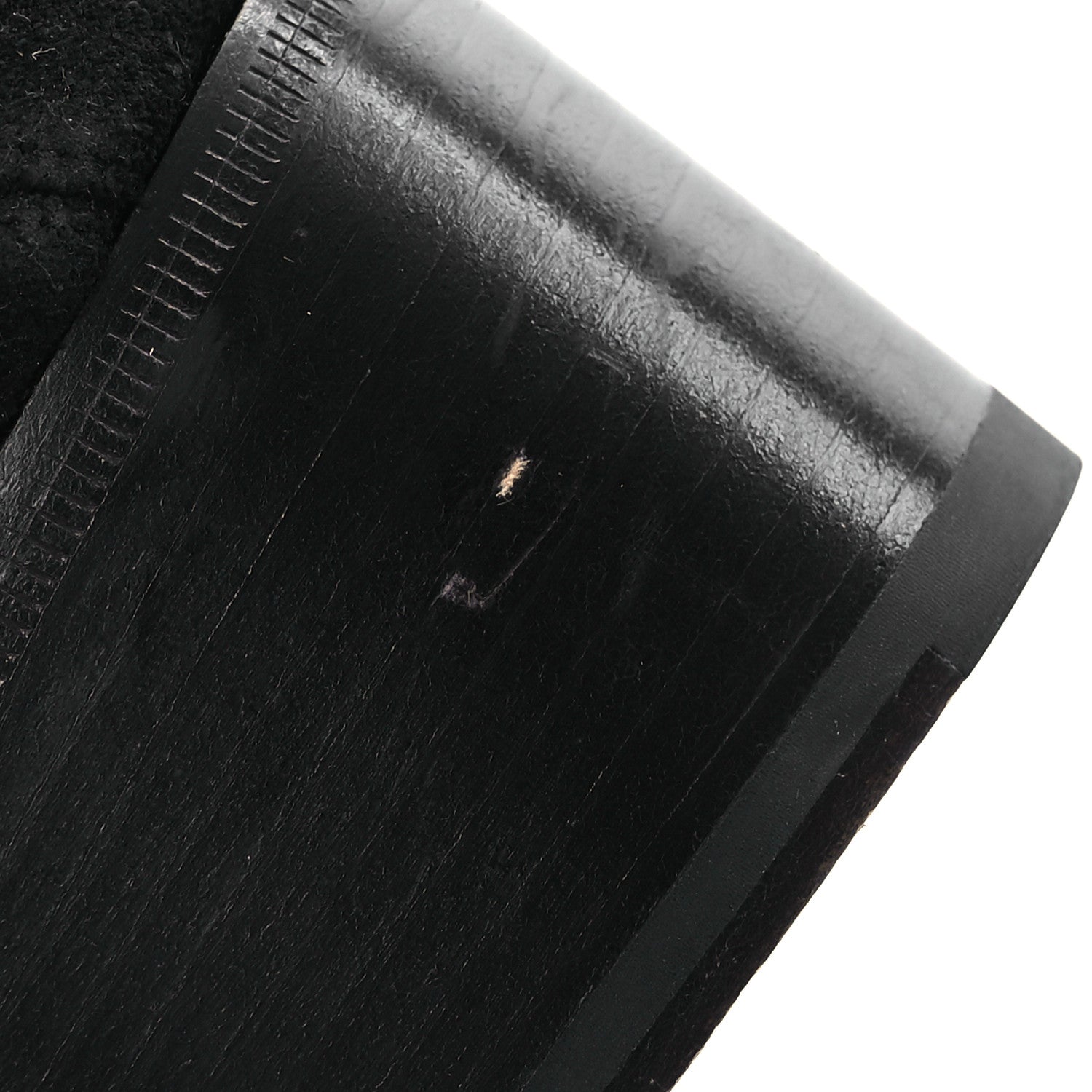 Gucci Suede Web Womens Loafers 38.5 Black 14 of 15