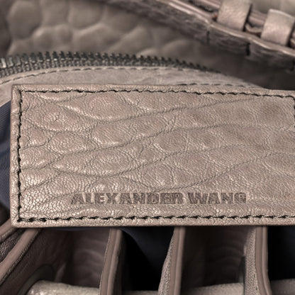 Alexander Wang Pebbled Lambskin Diego Bucket Bag Taupe 6 of 8