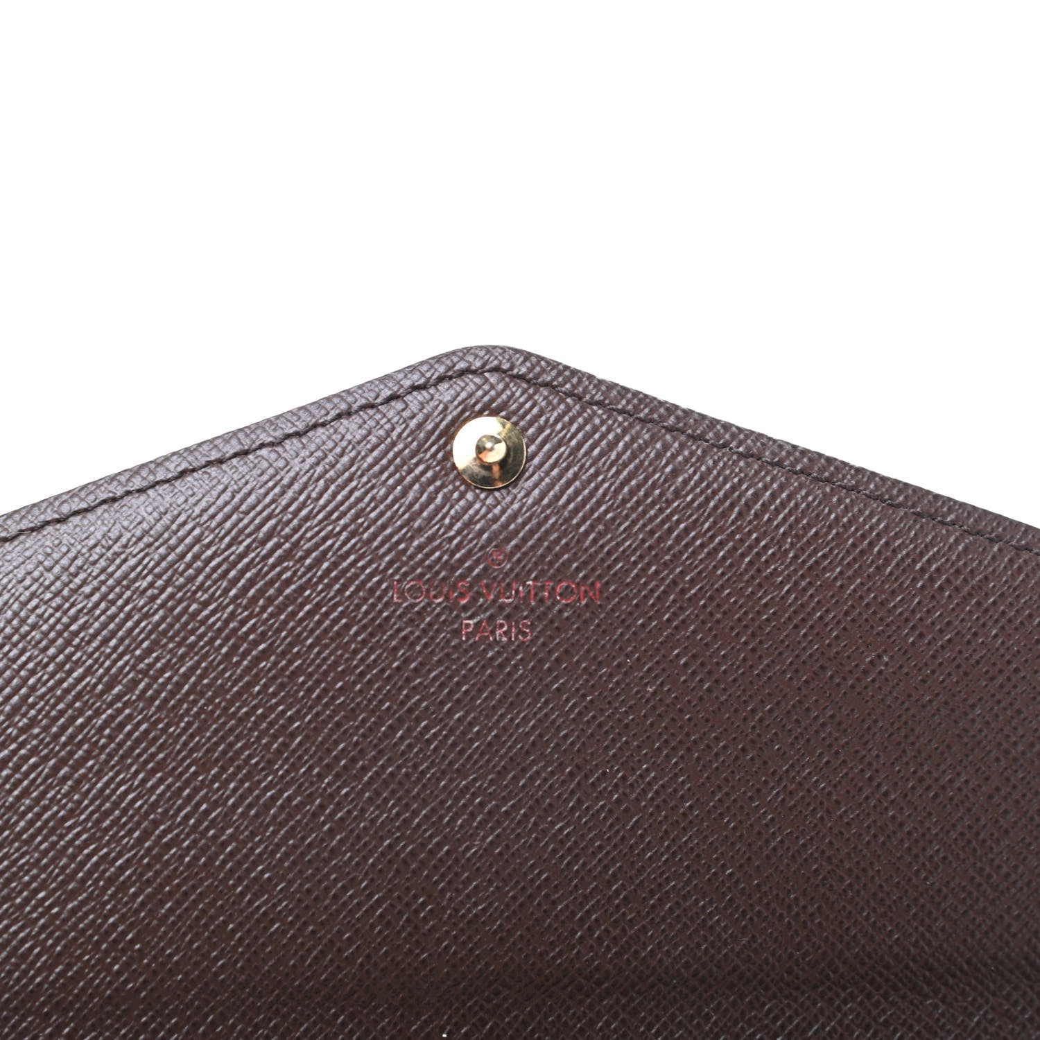 Louis Vuitton Damier Ebene Sarah Wallet NM 6 of 9