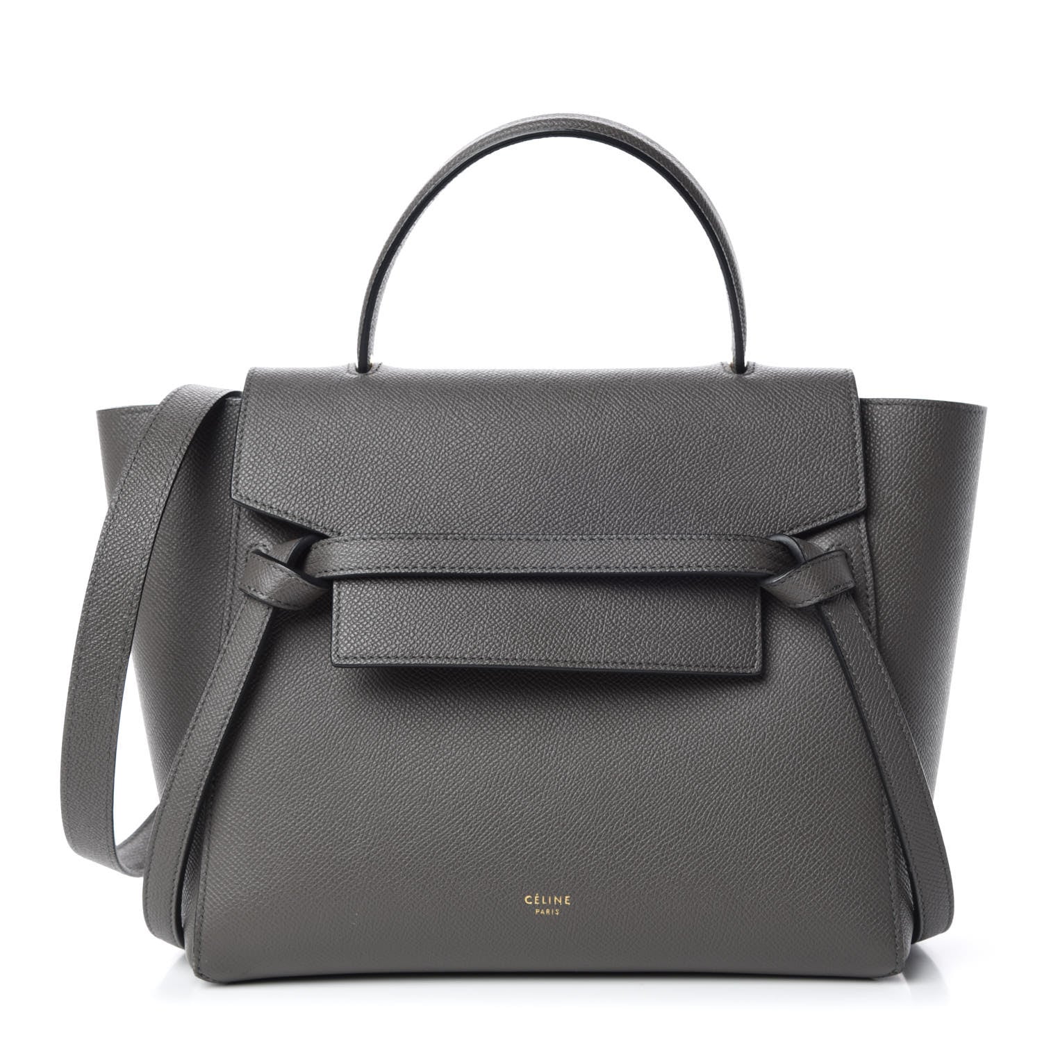 Celine Baby Grained Calfskin Micro Belt Bag Grey 1 of 14