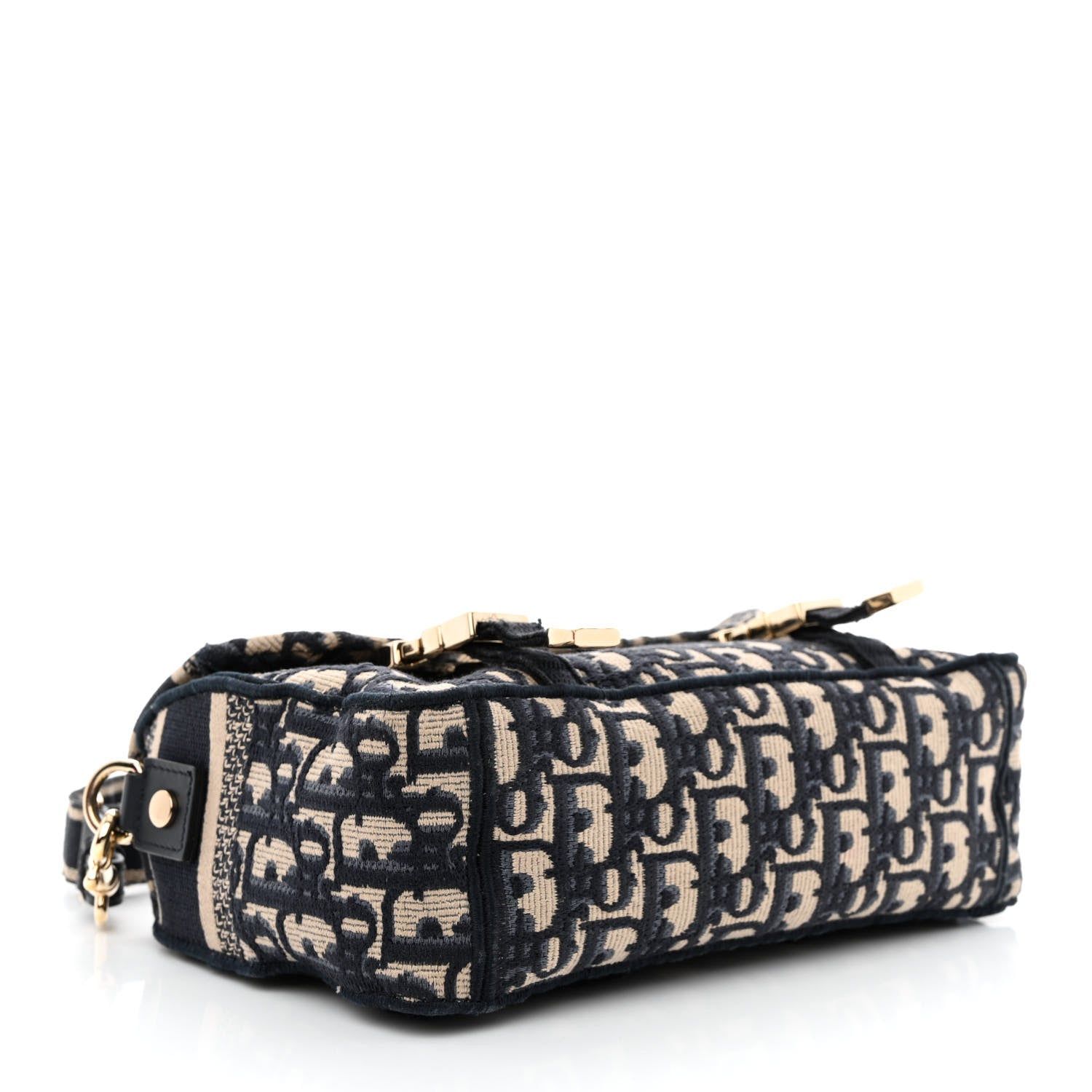 Christian Dior Oblique Small Diorcamp Messenger Blue 4 of 12