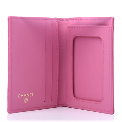 Chanel Caviar Quilted Card Holder Wallet Pink 5 of 11