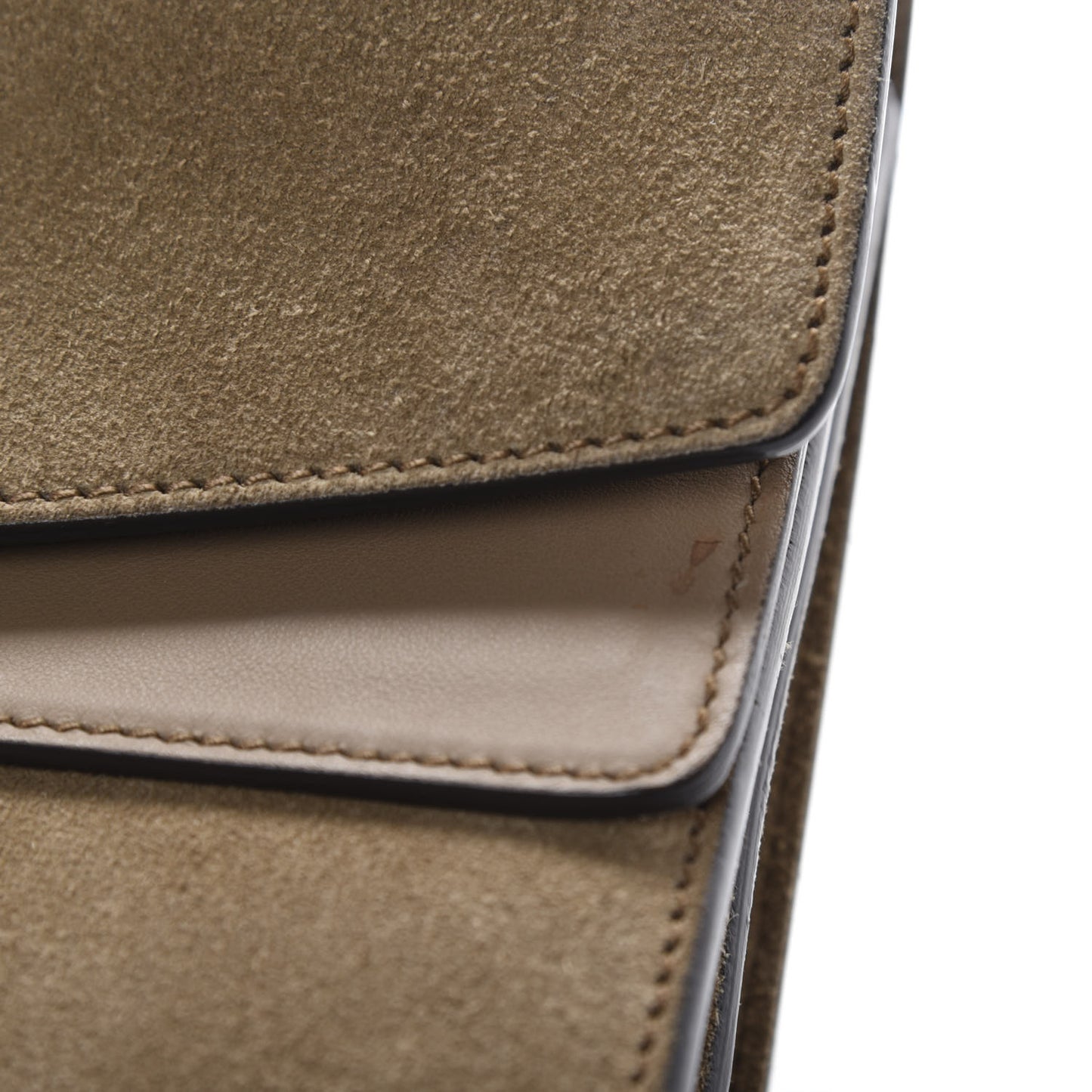Suede Medium Dionysus Shoulder Bag Taupe