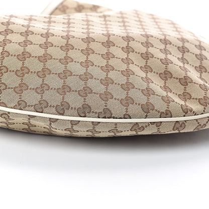 Gucci Monogram Large Wave Hobo Off White 8 of 9