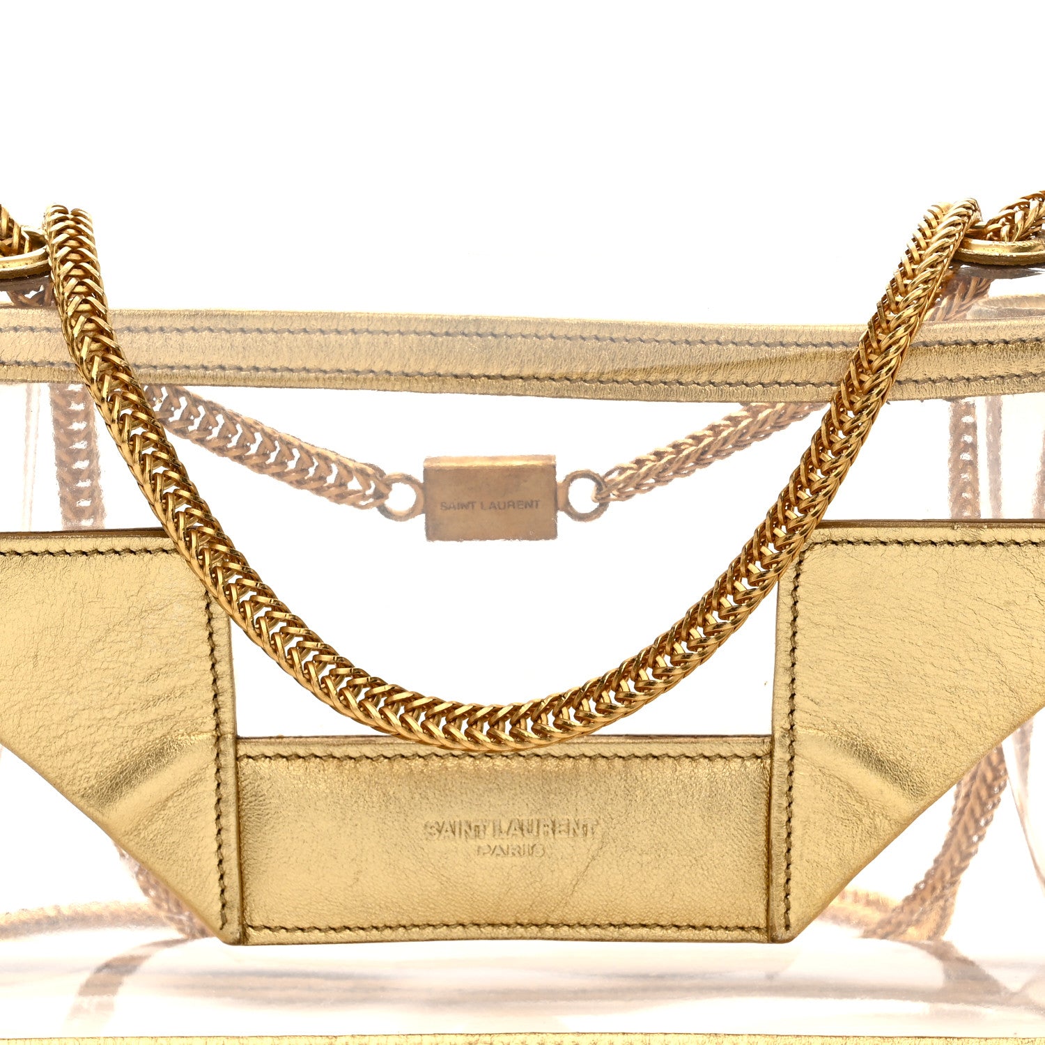 Saint Laurent Vinyl Mini Betty Gold 8 of 13