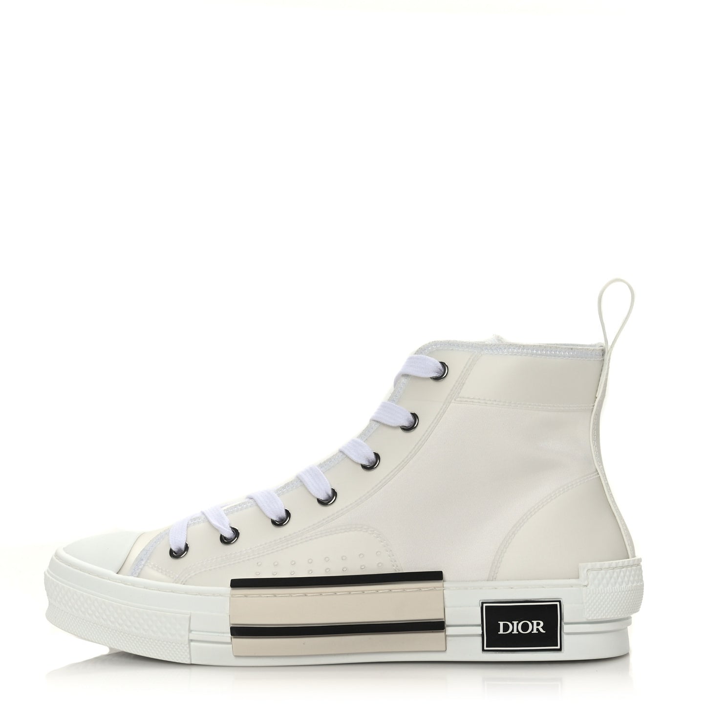 Canvas Mens B23 High Top Sneakers 41.5 White