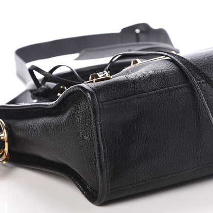 Balenciaga Chevre Gold Metallic Edge Hardware S City Black 9 of 10