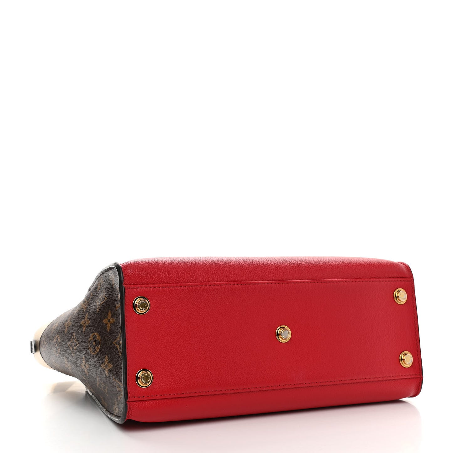 Calfskin Monogram On My Side Pirate Red