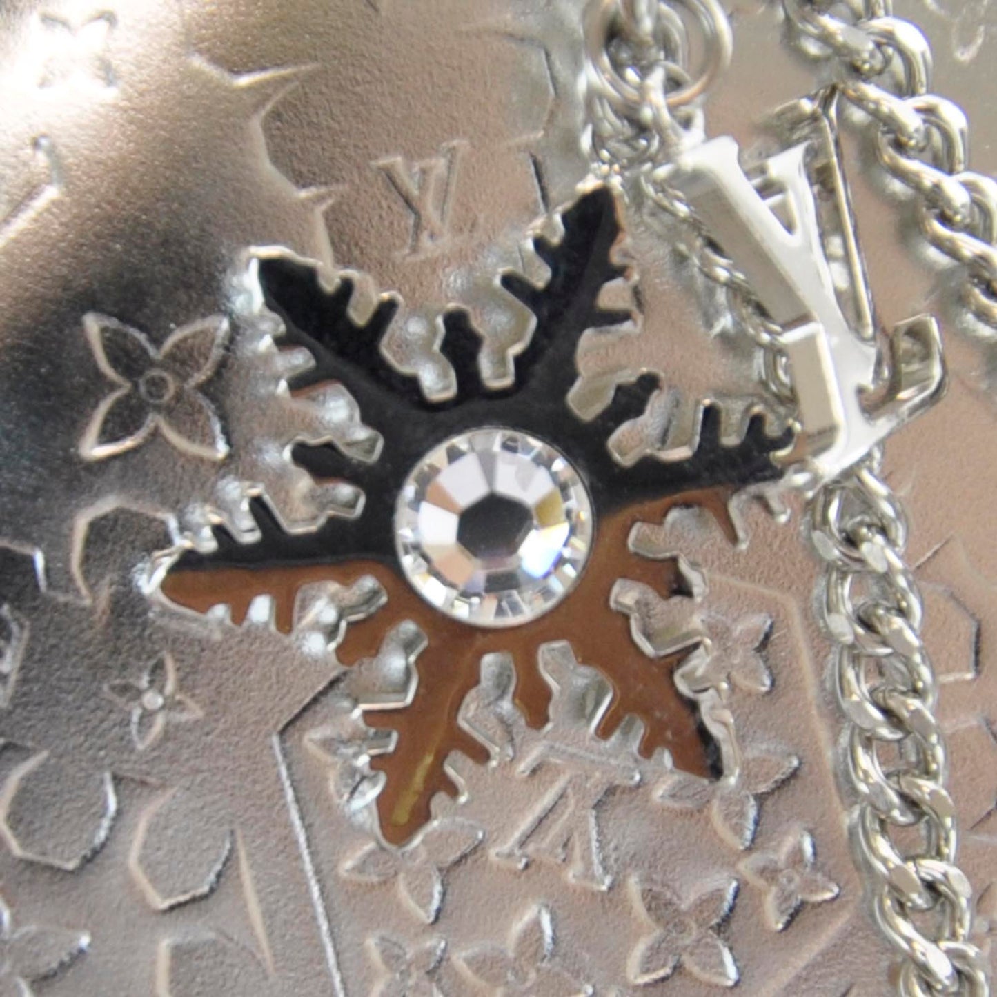 Porte-Monnaie Flocon Coin Purse Argent