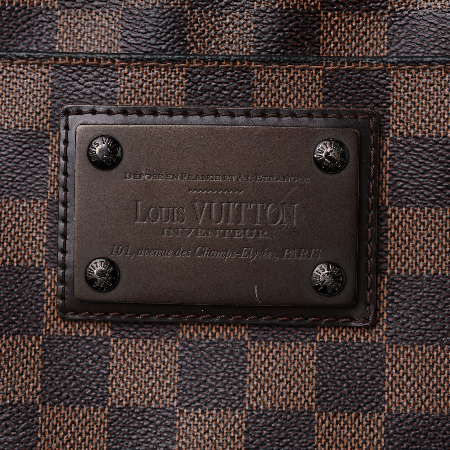 Damier Ebene Brooklyn Flat Pochette