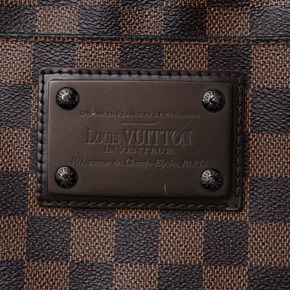 Louis Vuitton Damier Ebene Brooklyn Flat Pochette 8 of 17