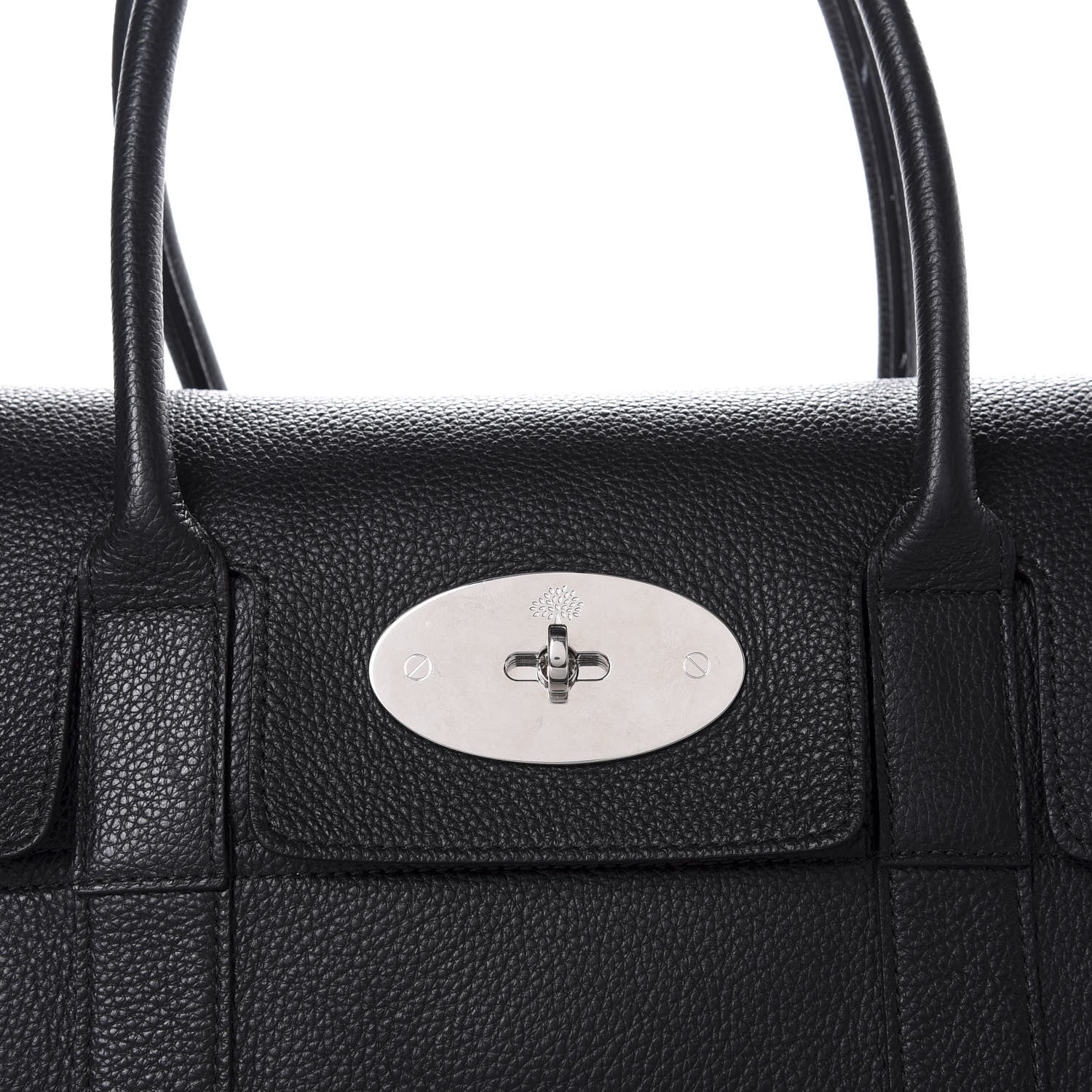 Mulberry Classic Grain Calfskin Bayswater Black 10 of 11