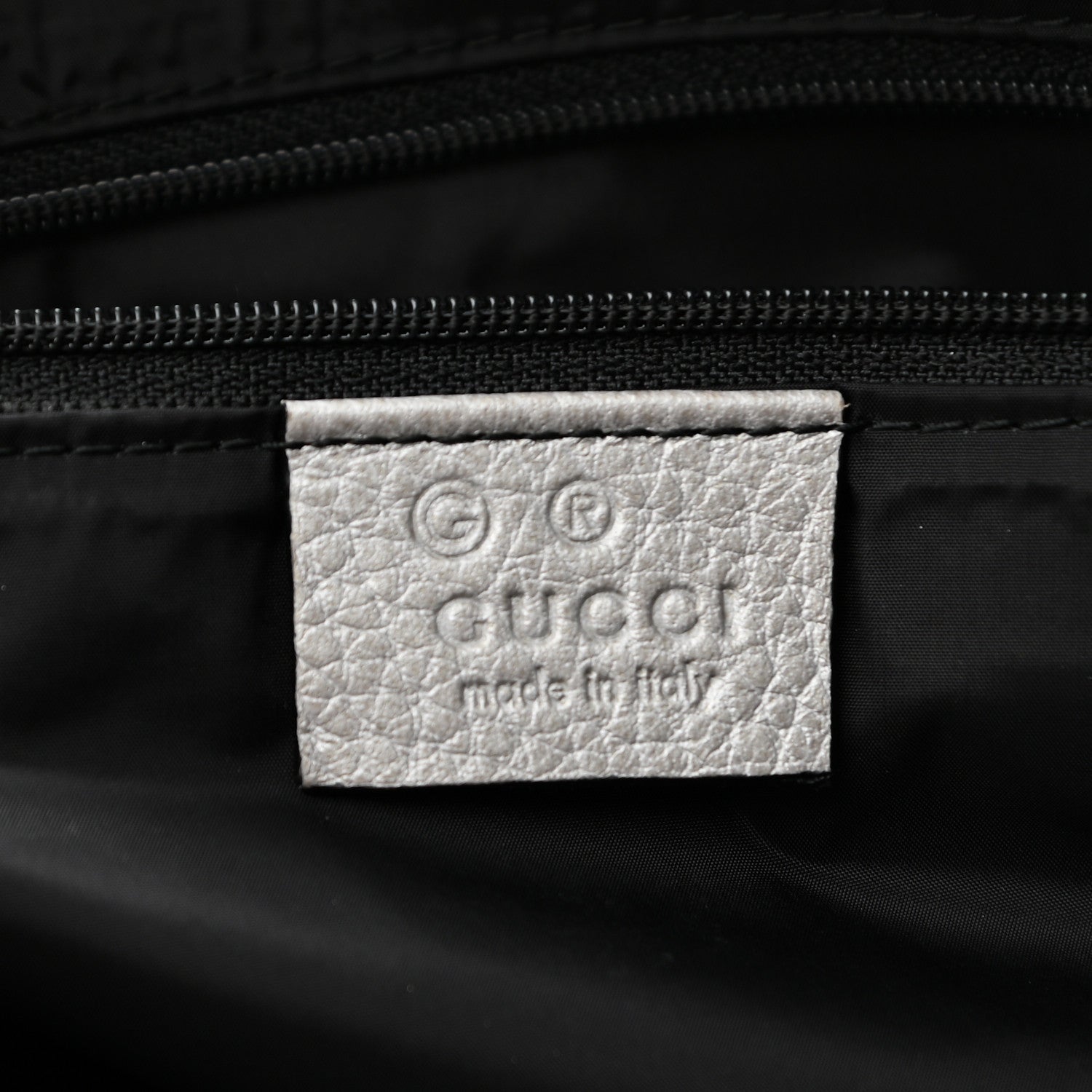 Gucci Monogram Small Boston Silver 6 of 10