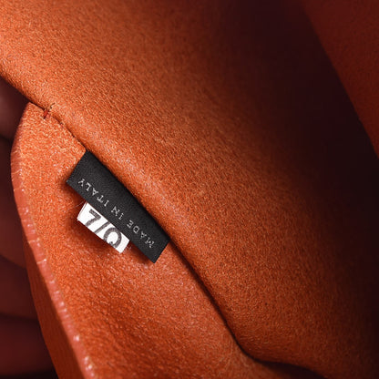 Prada Vitello Daino Shopping Tote Papaya 8 of 8