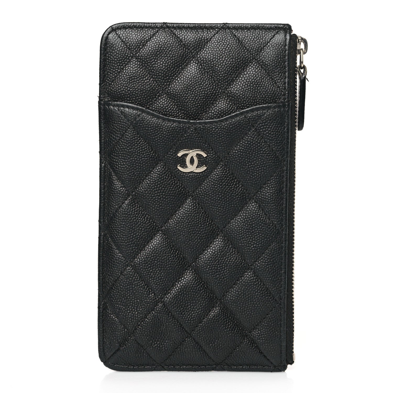 Chanel Caviar Quilted Classic iPhone Pouch Black 1 of 8