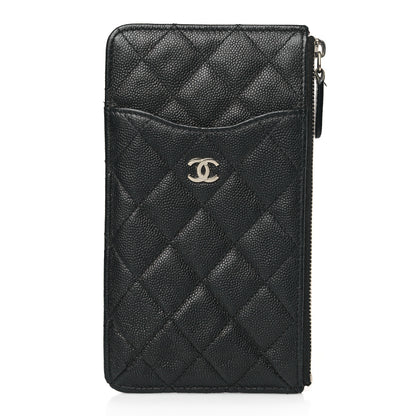 Chanel Caviar Quilted Classic iPhone Pouch Black 1 of 8
