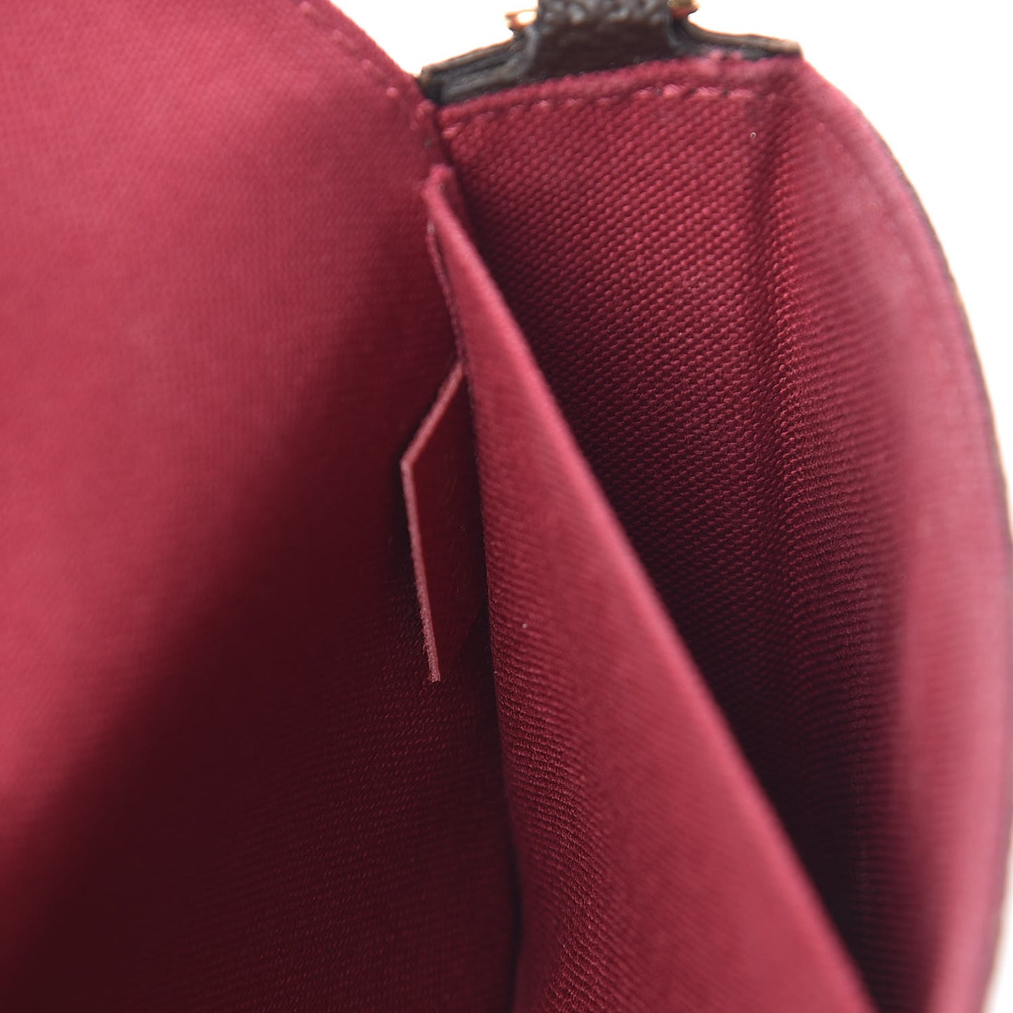 Monogram Pochette Felicie Chain Wallet Fuchsia