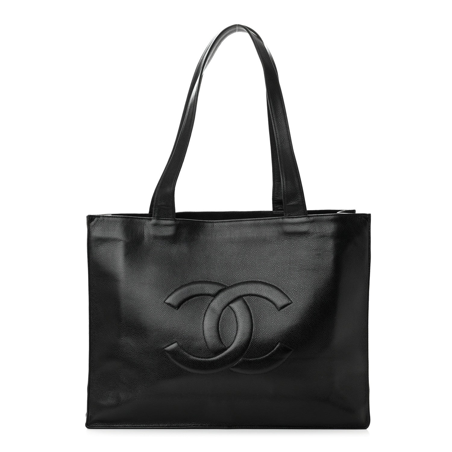 Chanel Caviar CC Tote Black 1 of 10
