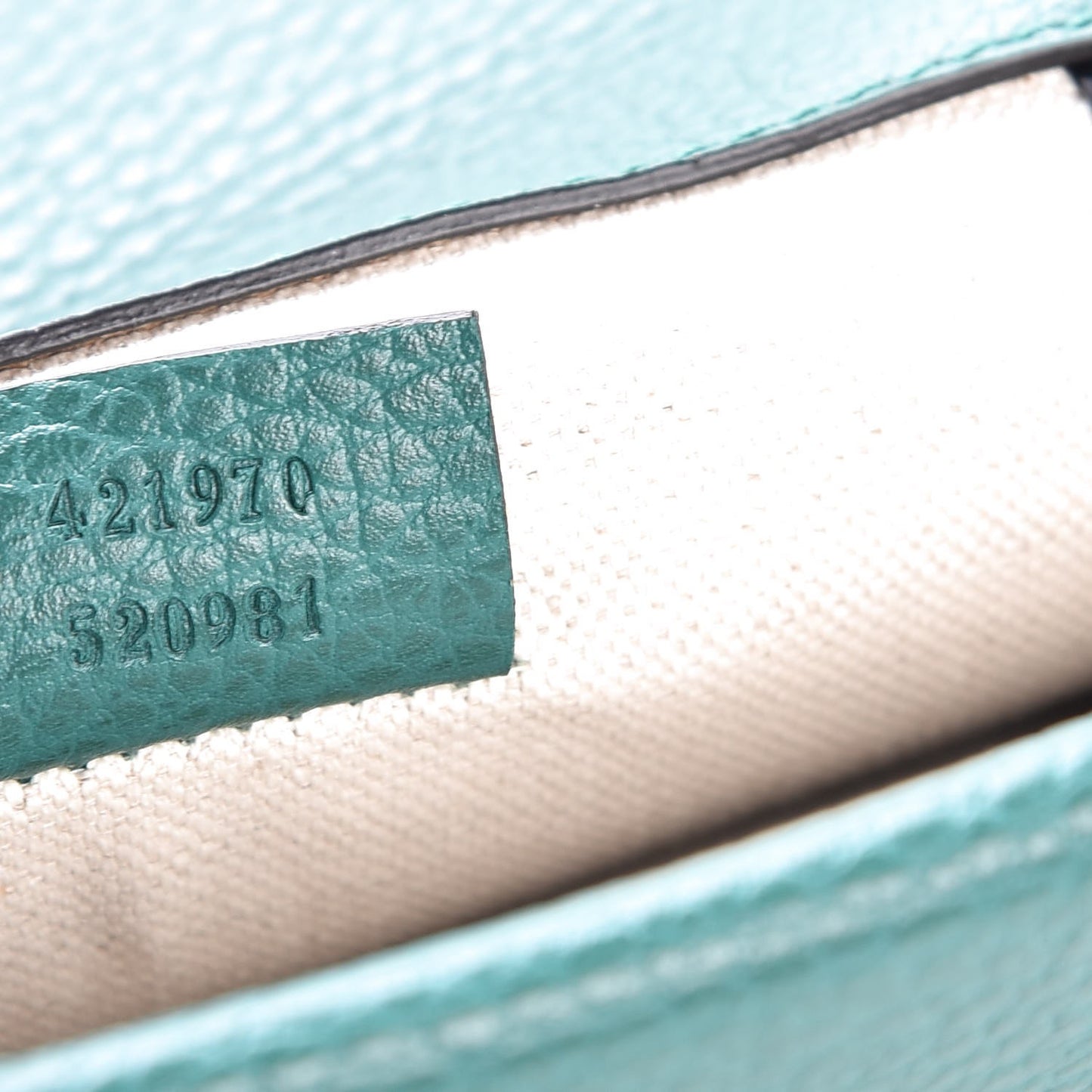 Calfskin Mini Dionysus Shoulder Bag Emerald