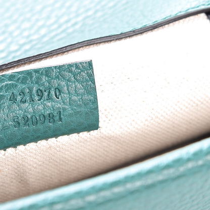 Gucci Calfskin Mini Dionysus Shoulder Bag Emerald 7 of 8