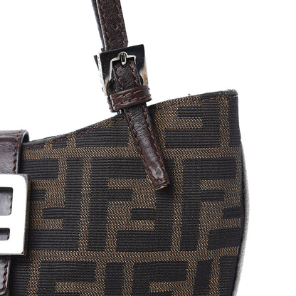 Fendi Zucca Shoulder Bag Tobacco 12 of 13