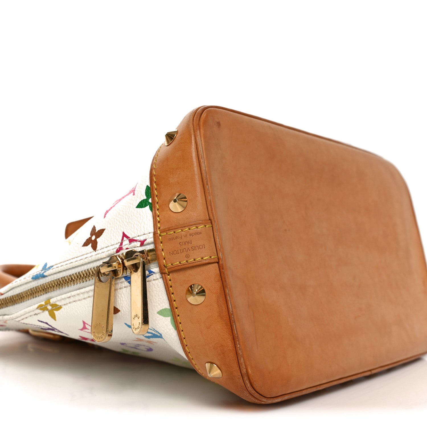 Louis Vuitton Monogram Multicolor Alma White 8 of 9