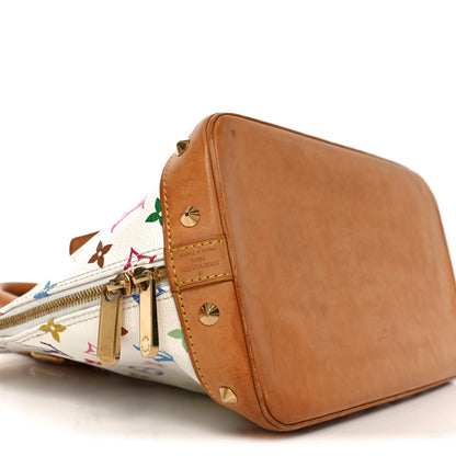 Louis Vuitton Monogram Multicolor Alma White 8 of 9