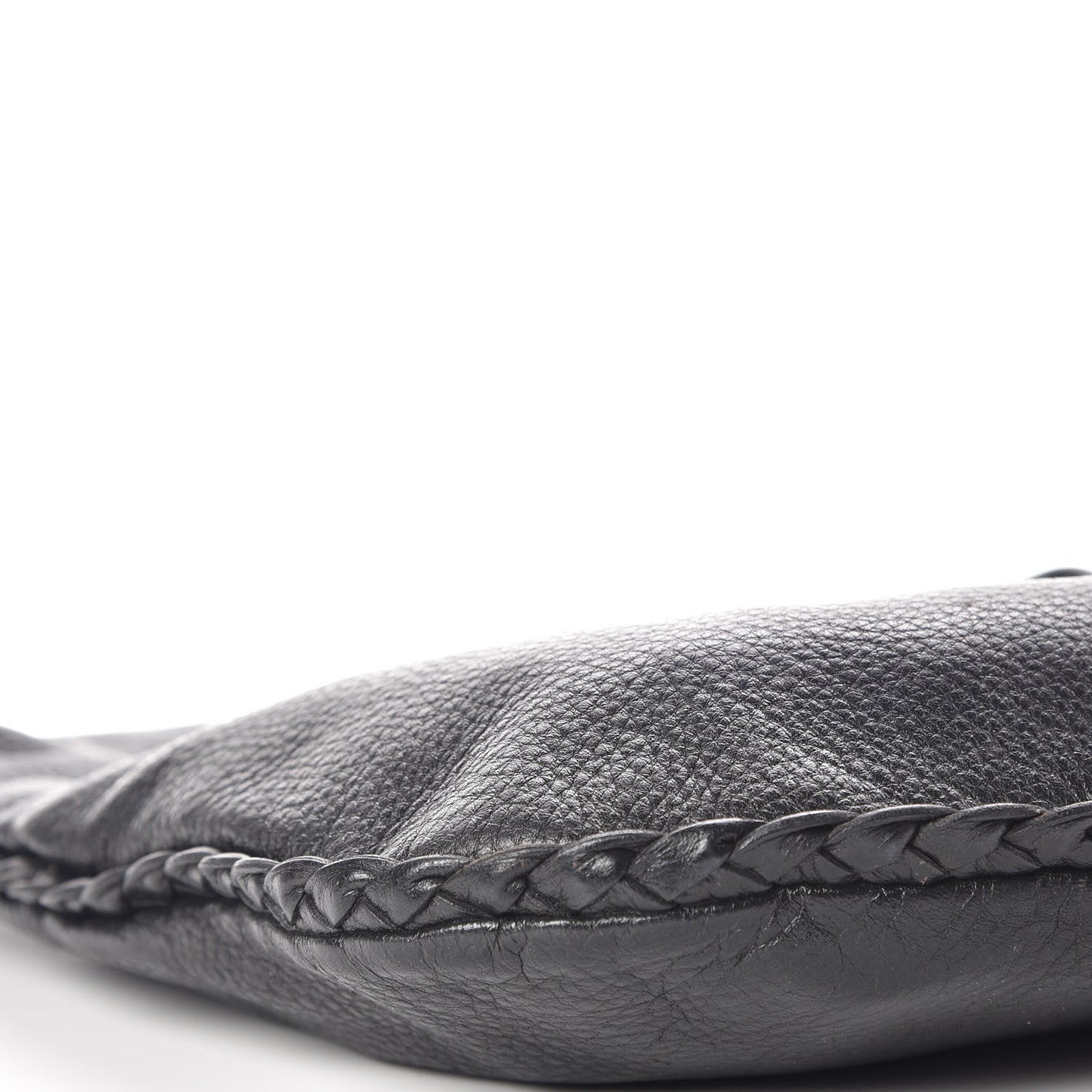 Cervo Braided Mini Veneta Hobo Black