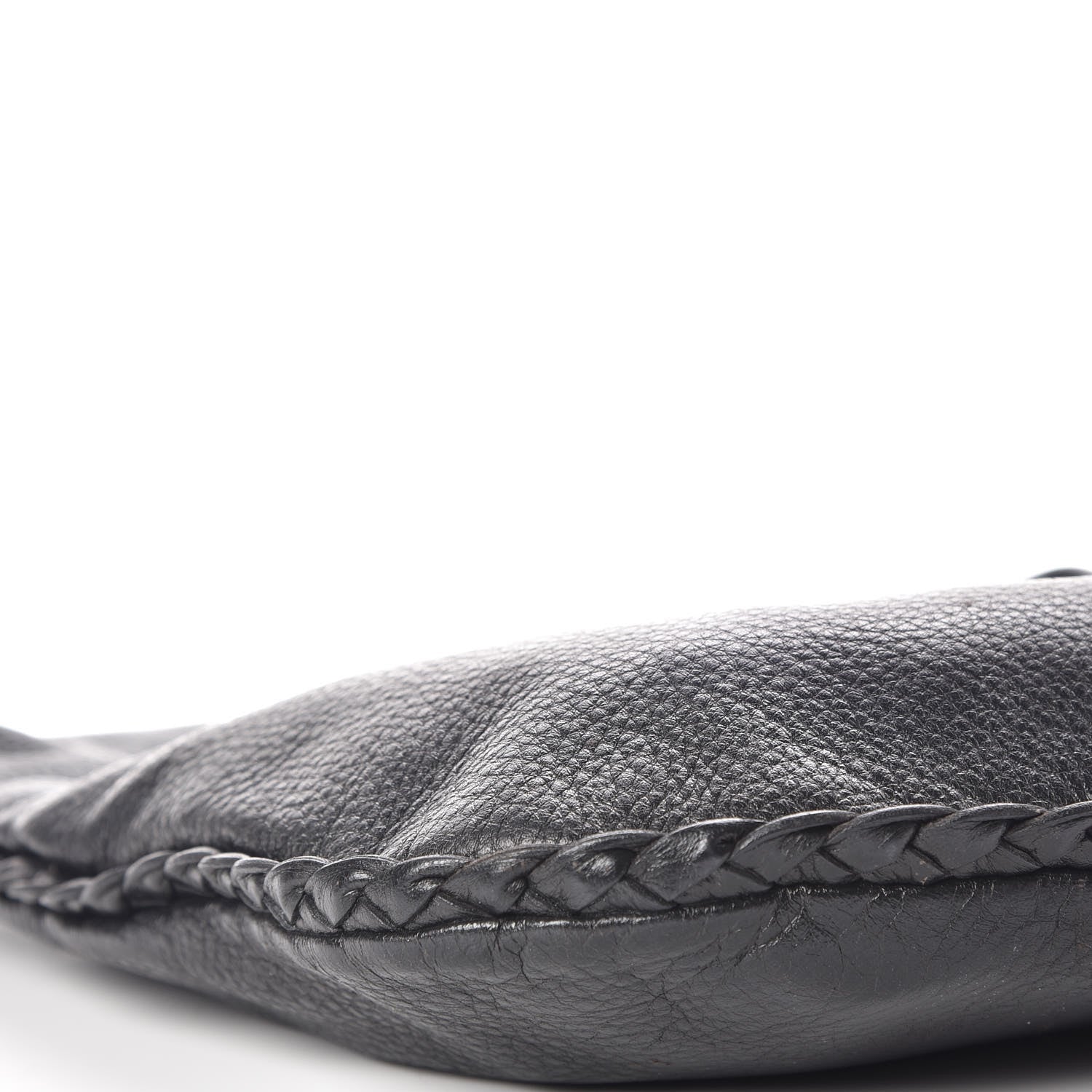 Bottega Veneta Cervo Braided Mini Veneta Hobo Black 5 of 10