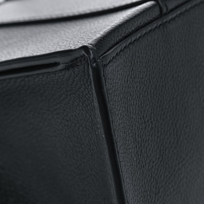 Balenciaga Grained Calfskin XS Hourglass East West Tote Black 5 of 5