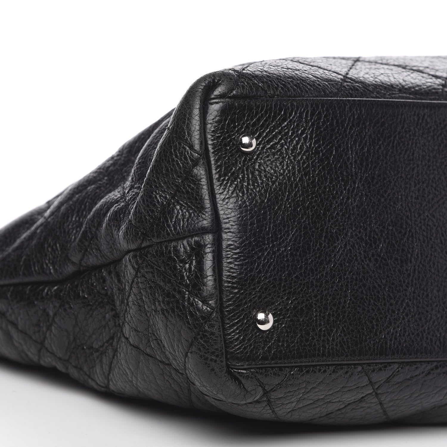Chanel Glazed Calfskin Large On The Road Tote Black 9 of 14