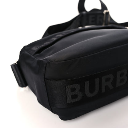 Burberry Nylon Logo Detail Crossbody Bag Black 7 of 8
