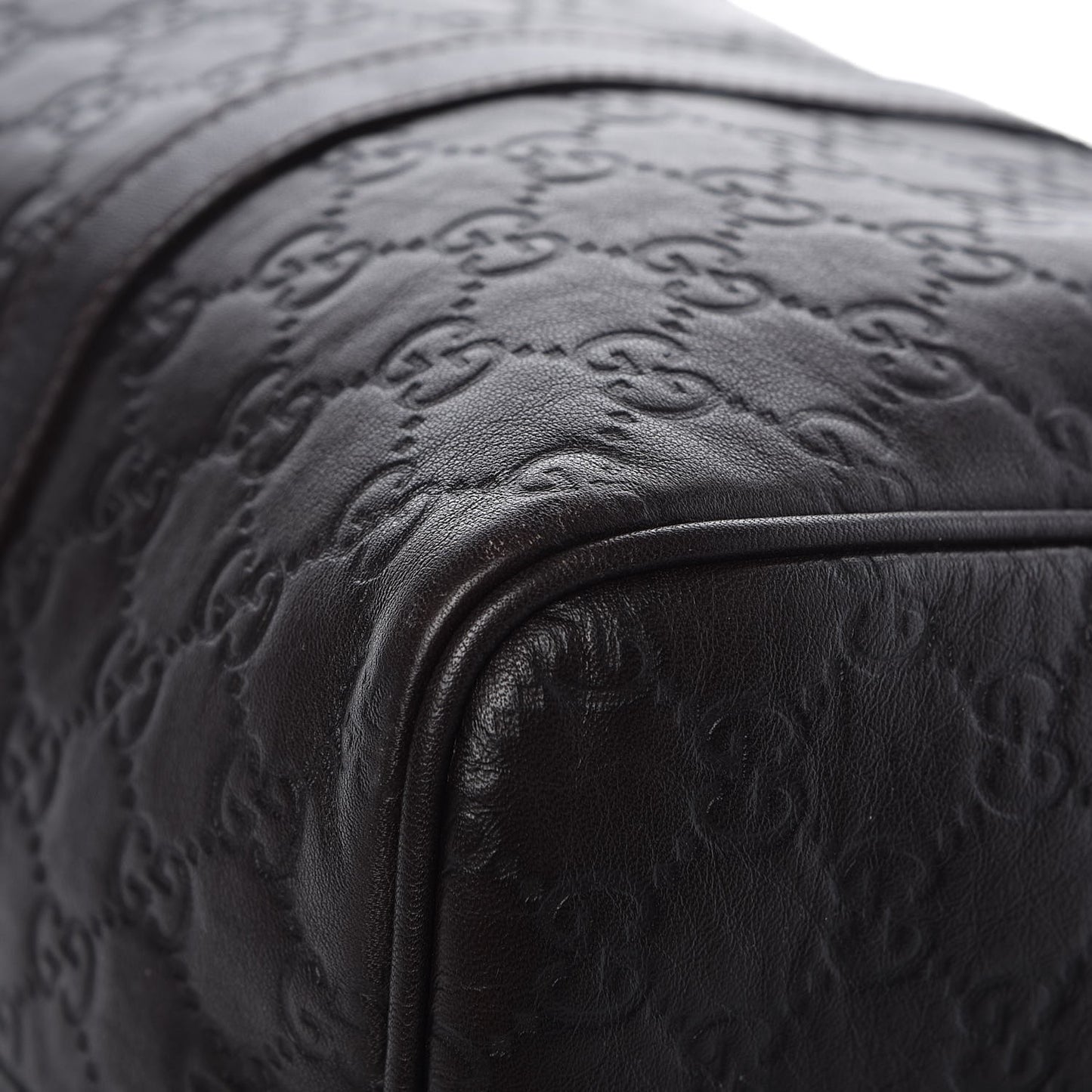 Guccissima Medium Joy Boston Dark Brown