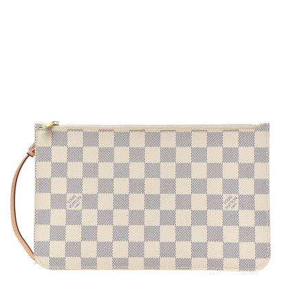 Louis Vuitton Damier Azur Neverfull MM GM Pochette 1 of 7